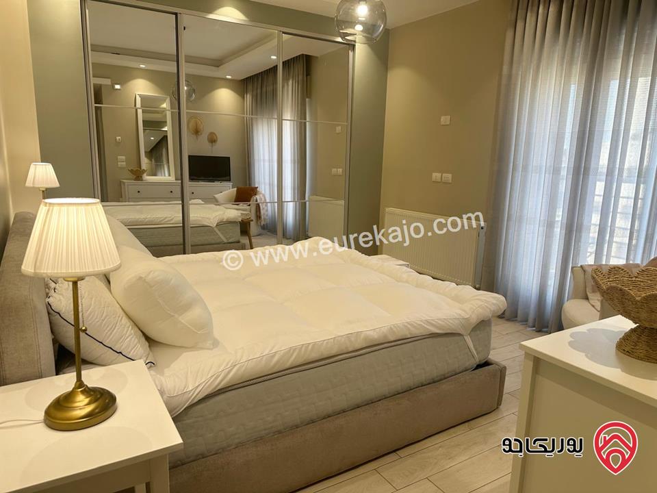 شقة فاخرة مفروشة طابق ثالث مساحة 107م للايجار في عمان - دير غبار