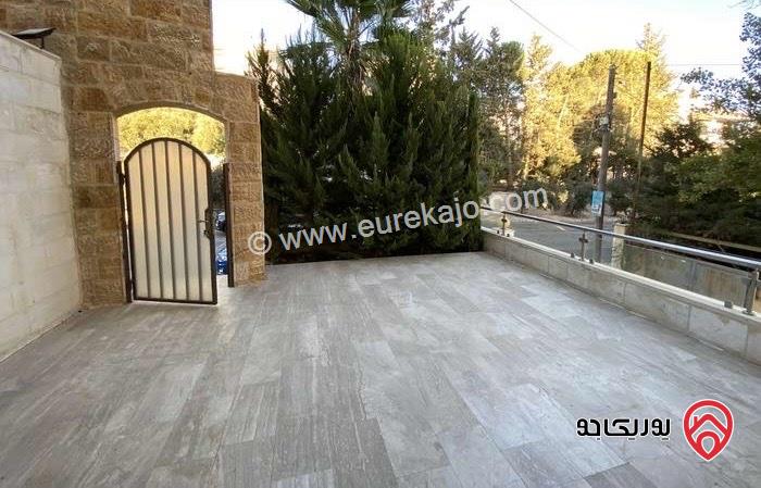 شقة أرضية فاخرة مساحة 190م للايجار في عمان - تلاع العلي 