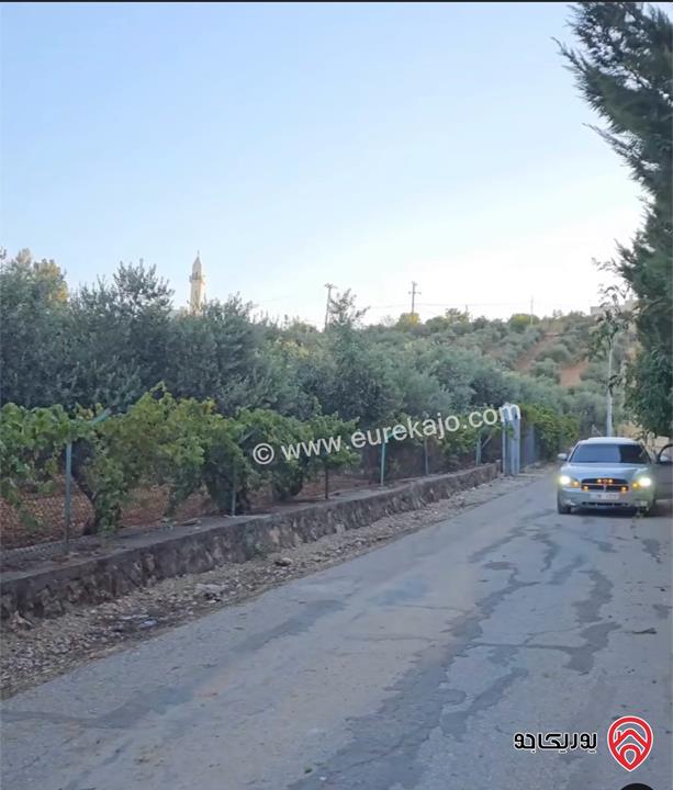 قطعة أرض مميزة جدا مساحة 5 دونم للبيع في السلط جلعاد 