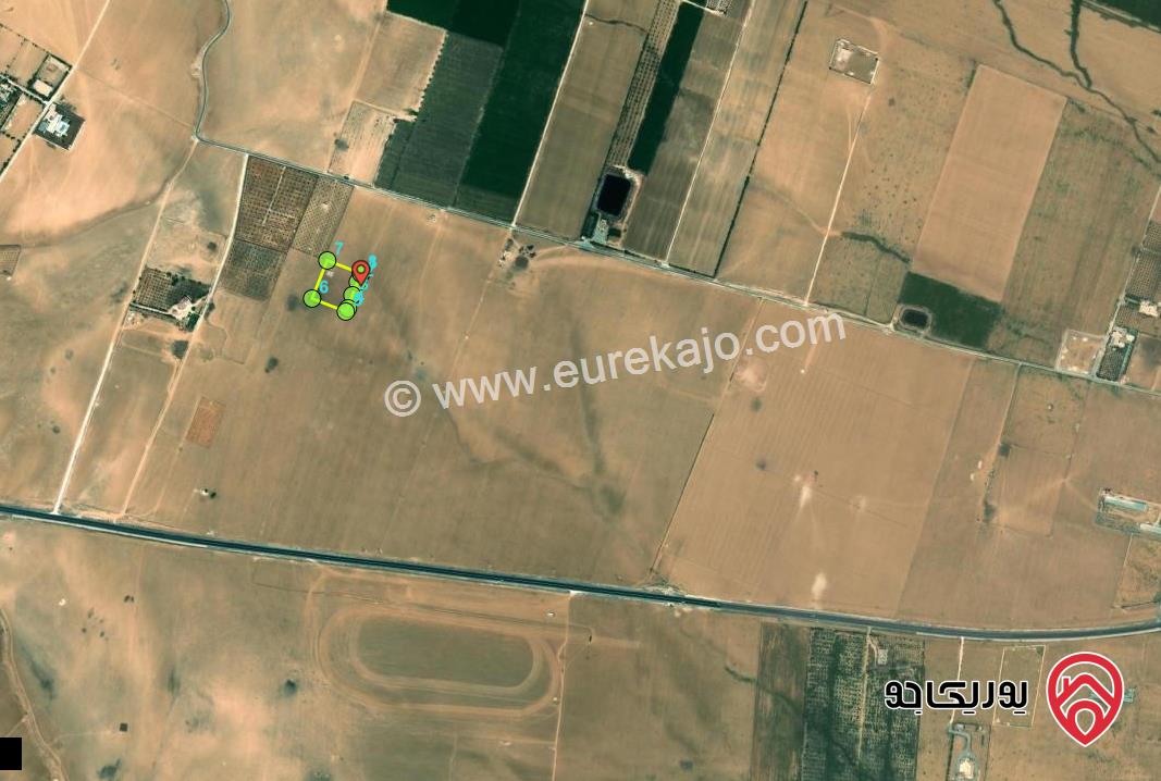 ارض مساحة 5 دونم و 68م للبيع من أراضي جنوب عمان أم رمانه 