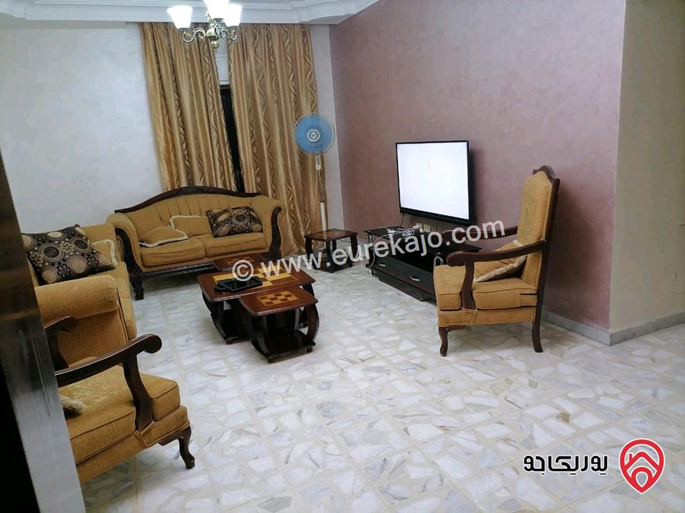 شقة مساحة 133م شبه أرضية للبيع في عمان - ضاحية الأمير حسن 