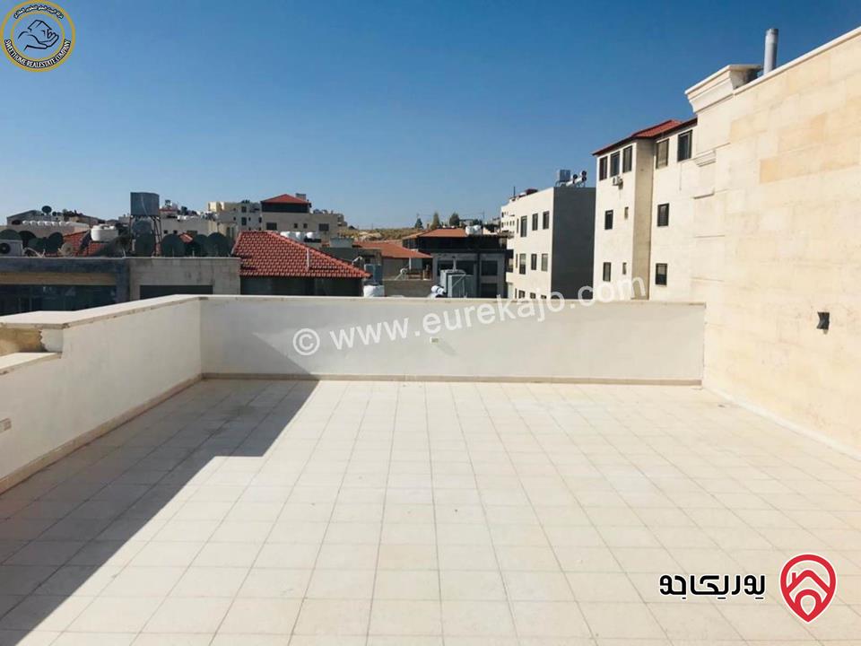 شقة فاخرة للبيع في عمان - خلدا - العوجانية قرب الهمشري طابق ثالث 200م مع روف دوبلكس 140م لم تسكن