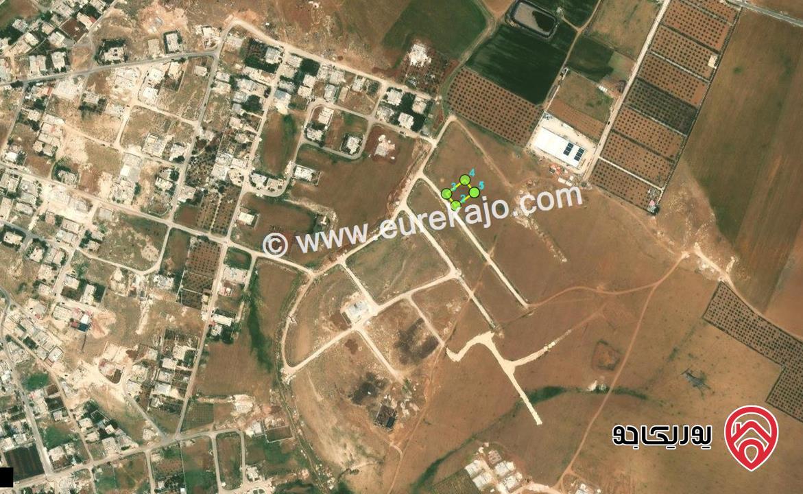 ارض مساحة 844م للبيع من أراضي جنوب عمان اللبن - حنو الرجم