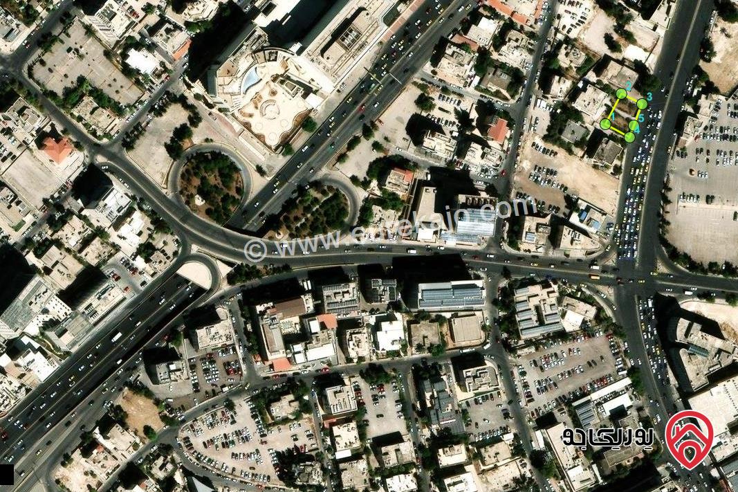 قطعتين أرض تجاريتين مساحة القطعة الأولى 476م و الثانية 900م للبيع في عمان - اللويبدة