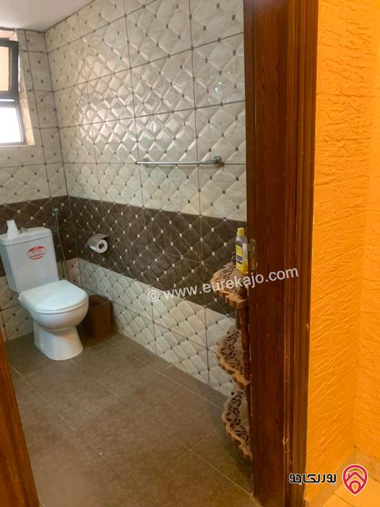 شقة طابق ارضى معلقة مساحة 185م للايجار مفروشة في عمان - ضاحية الرشيد