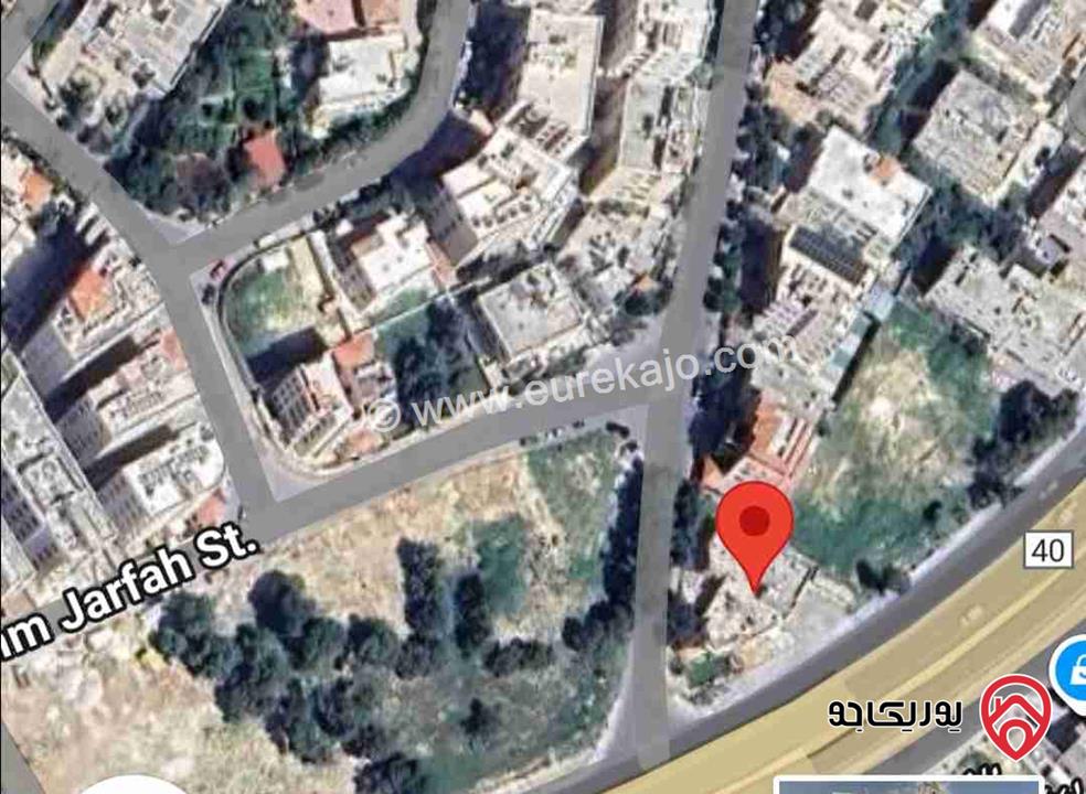 ارض تجاري على شارعين مساحة 910م للبيع في عمان - الياسمين شارع القدس 