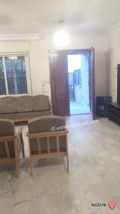 شقة ارضية مساحة 110م داخلي و 50م خارجي للبيع في عمان - الصويفية 