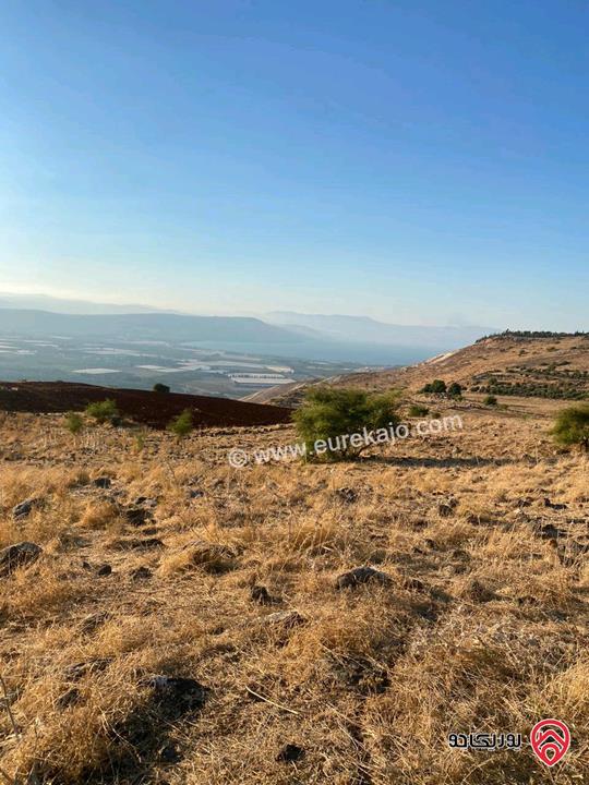 قطعة الأرض مساحة 1200م للبيع في اربد - أم قيس