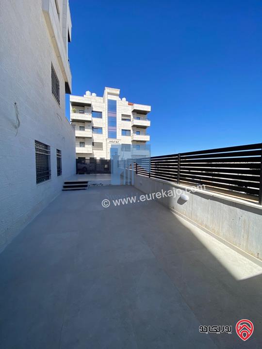 شقة أرضية 170م مع ترس 100م تشطيب سوبر ديلوكس لم تسكن للبيع في عمان - تلاع العلي