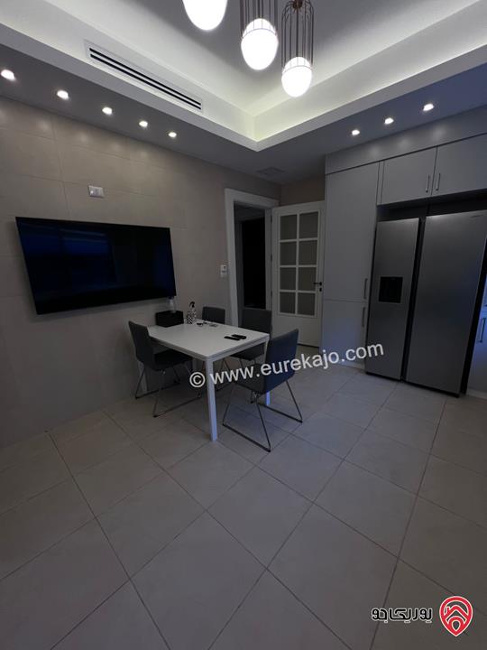 شقة ارضية مفروشة مساحة 250م للايجار في عمان - ام اذينة