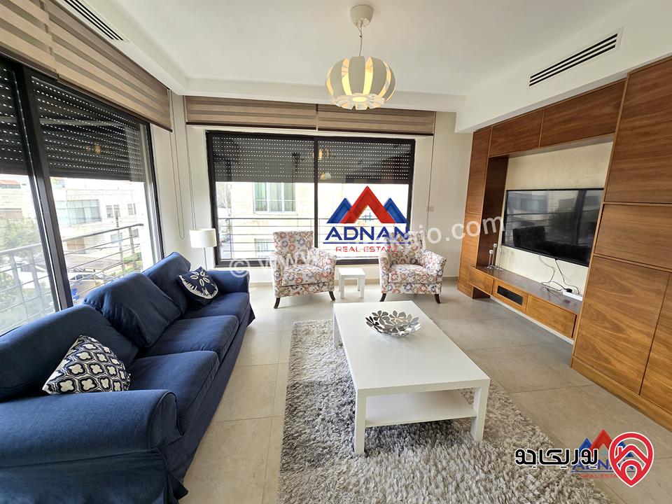 شقة طابق ثاني مساحة 100م للبيع مفروشة في عمان - عبدون