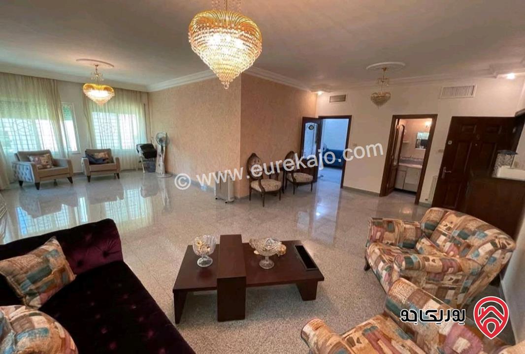 شقة فارغة مساحة 200م طابق أرضي للايجار في عمان - دير غبار 