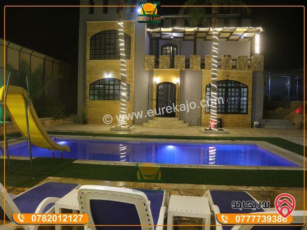 مزرعة - شاليه Green Land Chalet للايجار اليومي في البحر الميت