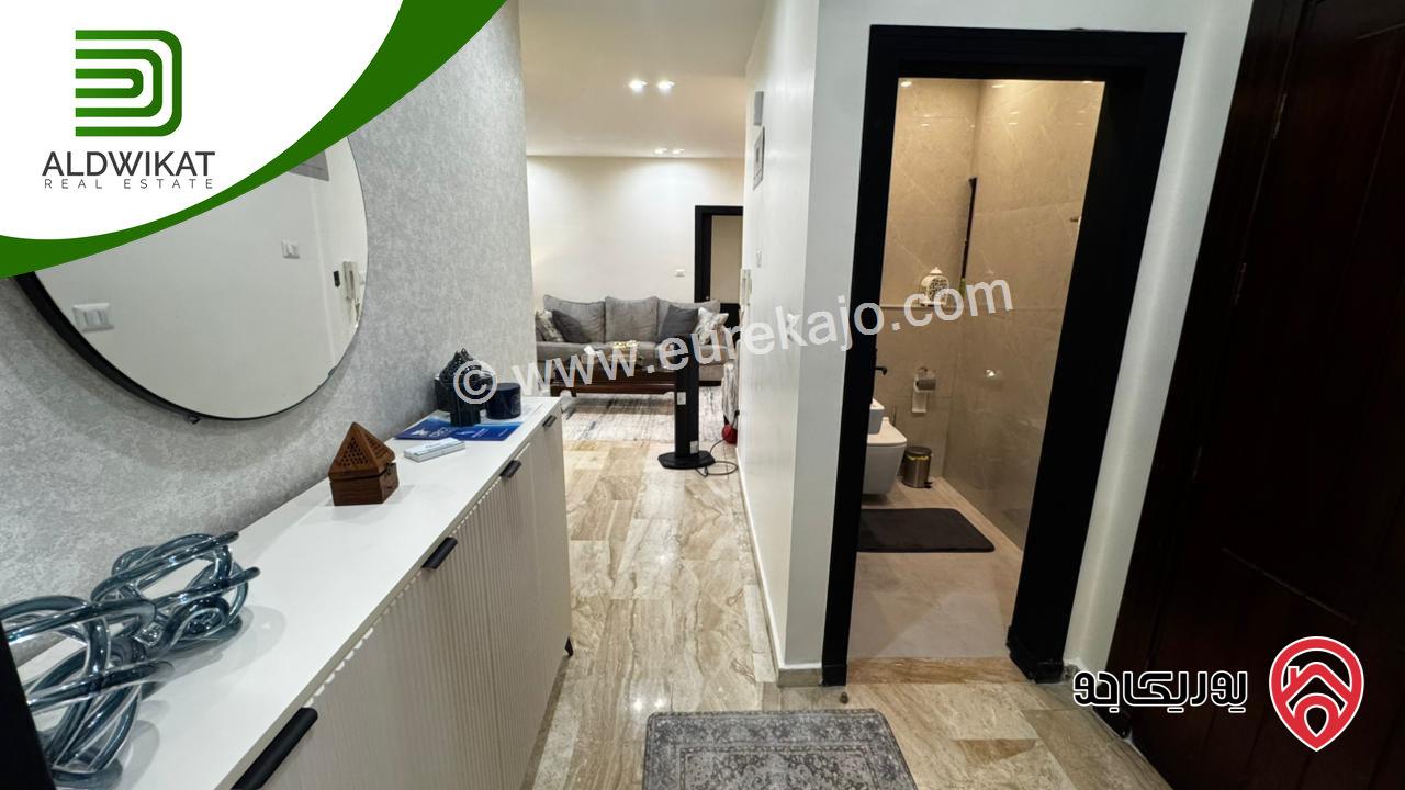 شقة أرضية للبيع في عمان - خلدا مساحة البناء 170م و مساحة الترس 20م موقع مميز