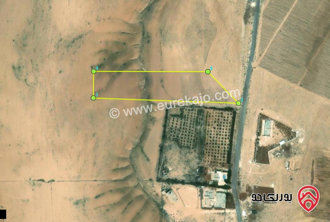 ارض مساحة 10 دونم للبيع من أراضي شرق عمان - الماضونه المضبعة