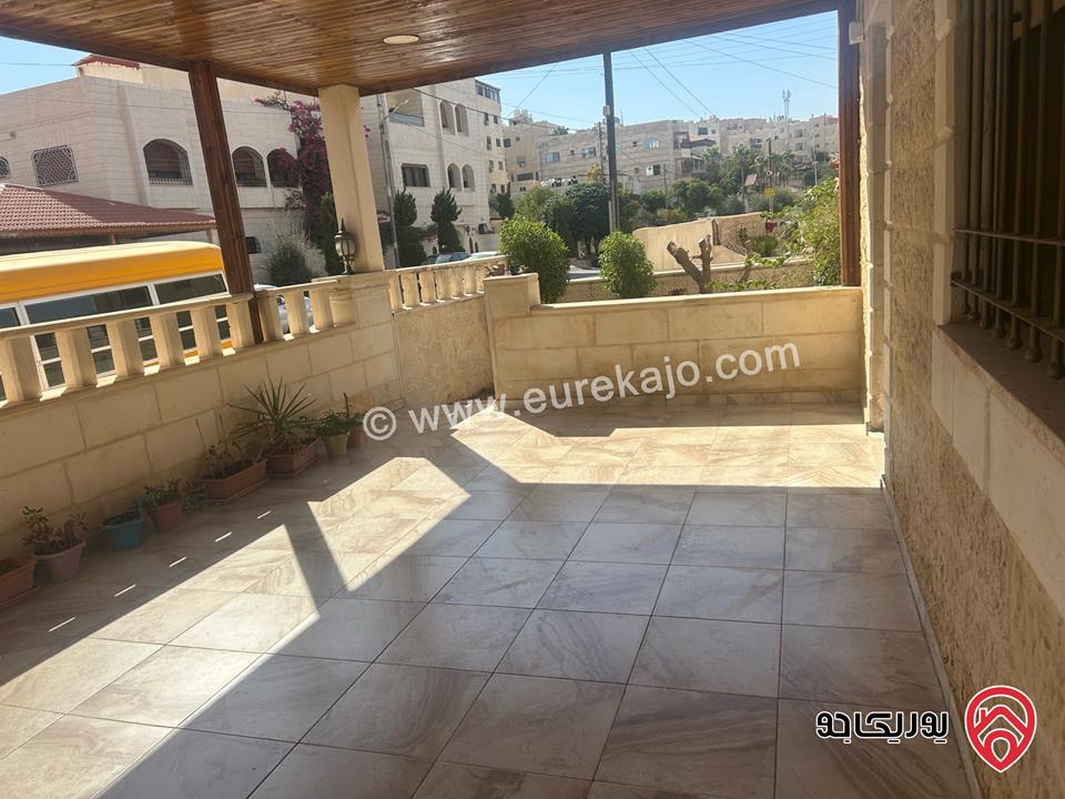 شقة أرضية مساحة 126م داخلي و 32م خارجي للبيع في عمان - طبربور 