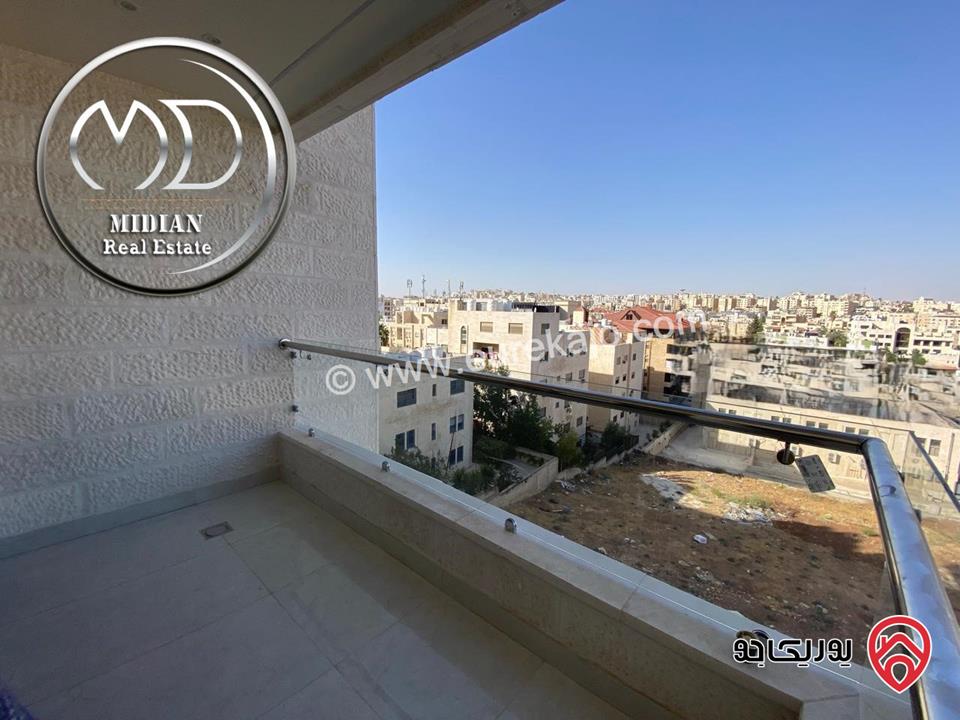 شقة دوبلكس جديدة للبيع في عمان - الظهير طابق أخير مع روف مساحة 235م مع تراسات تشطيبات سوبر ديلوكس اطلالة جميلة