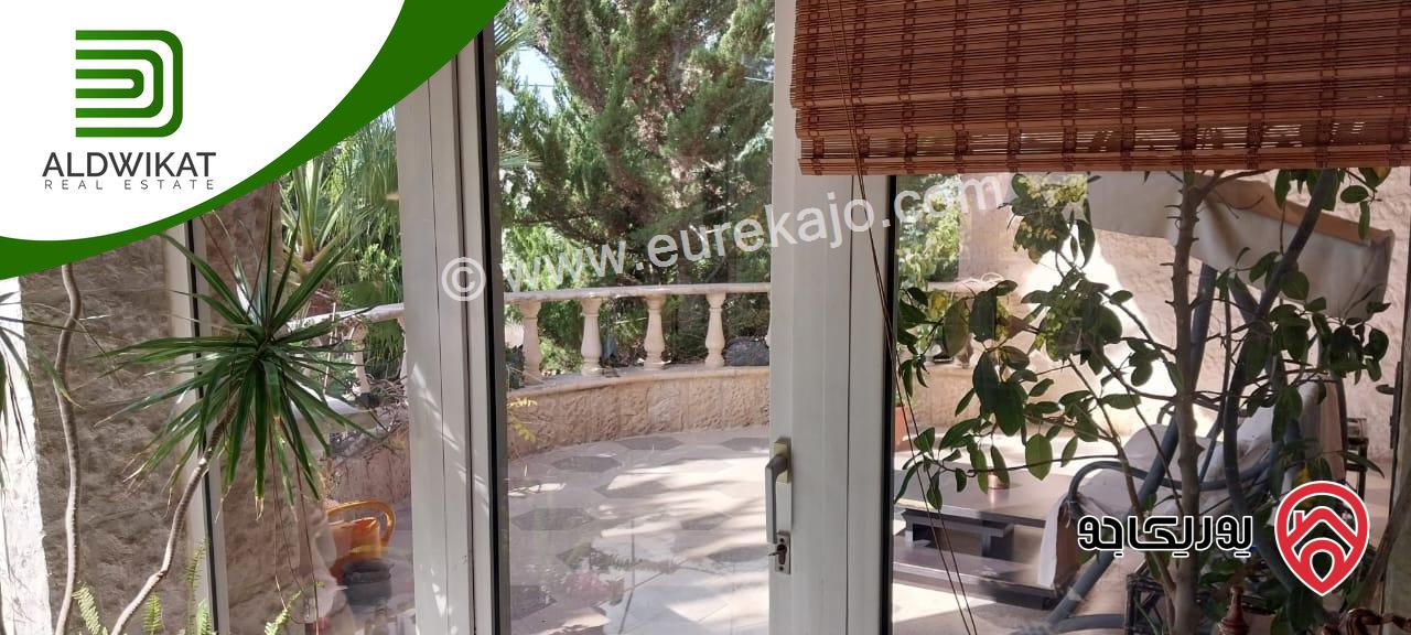 فيلا مستقلة للبيع في عمان - دابوق مساحة البناء 900م ، الارض 1580م ،الحديقة 800م والترس 400م