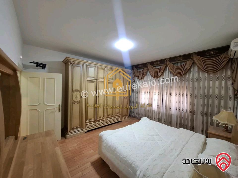 شقة مفروشة طابق أرضي 200م للإيجار في عمان-  ام اذينة 