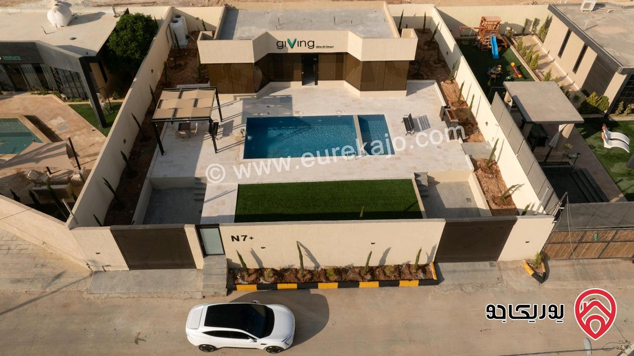 شاليهات ضمن Giving City للبيع في العاصمة عمان طريق المطار خلف جامعة ابن سيناء