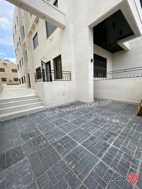 شقة فارغة أرضية مساحة 165م داخلي و 180م خارجي للايجار في عمان - حي الصحابة 