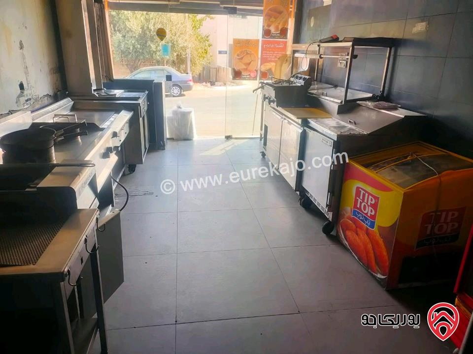 مطعم شاورما مساحة 42م للبيع في عمان - مرج الحمام
