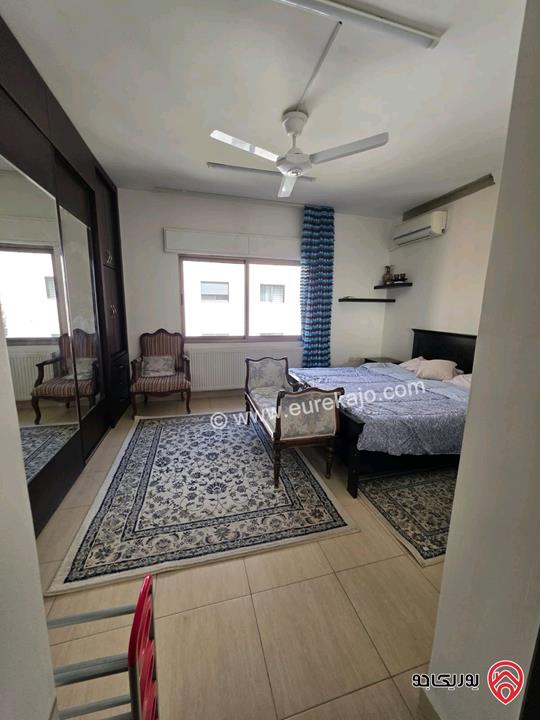 شقة طابق أول مساحة 190م للإيجار مفروشة في عمان - أم السماق 