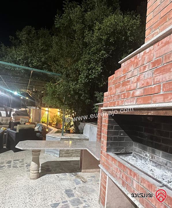 شقة ديلوكس مفروشة مساحة 180م 4 غرف نوم للايجار في إشتفينا - عجلون