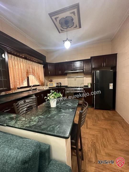 شقة مفروشة مساحة 250م طابق أرضي للايجار في عمان - الجاردنز