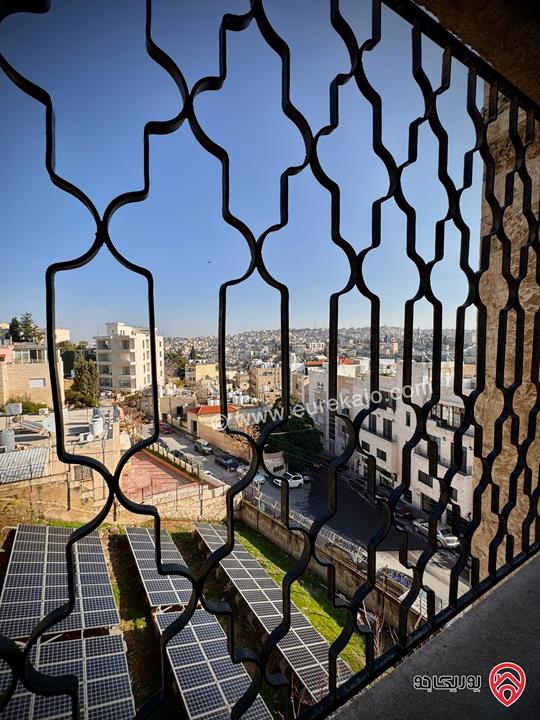 شقة مفروشة طابق ثالث مساحة 110م للايجار في عمان - اللويبدة جديد لم تسكن 