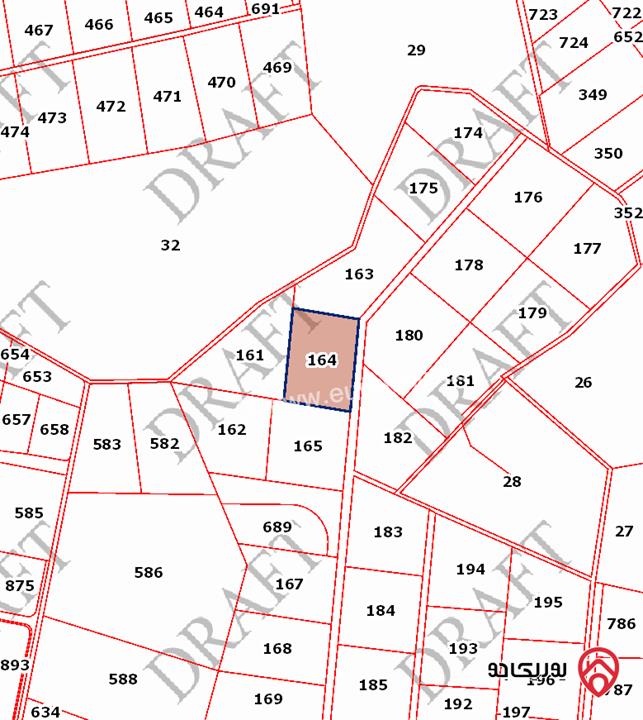قطعة مساحة 10 دونم للبيع من اراضي شرق عمان - قرية الماضونة 