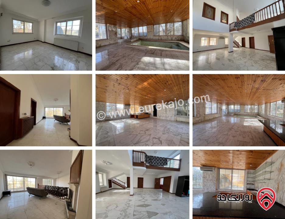 مزرعة مع فيلا مميزة مساحة الأرض 9 دونم و 367م والبناء 830م للبيع في عمان - ام العمد طريق المطار 