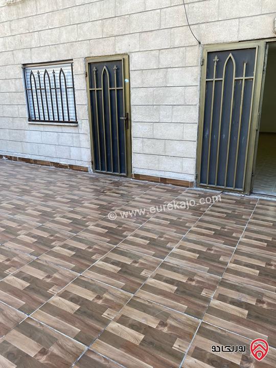 شقة أرضية مساحة 80م داخلي و 60م خارجي للبيع في عمان - صويلح