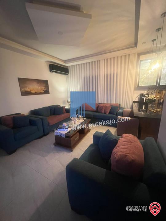 شقة أرضية مميزة للبيع في عمان - الجندويل قرب مركز أمن البيادر 180م مع حديقة وترسات 200م