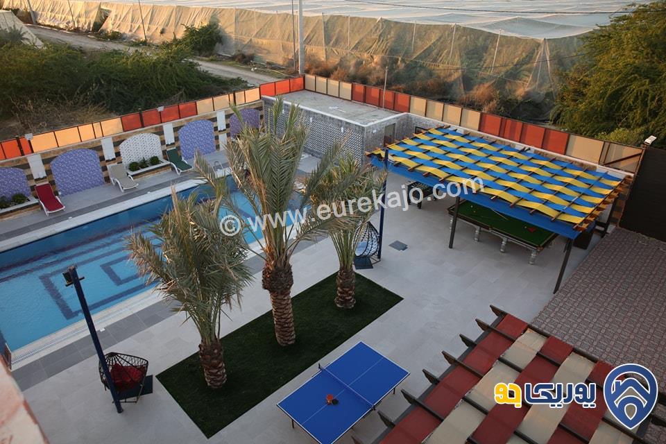 شاليه - مزرعة Dream farm - مزرعة الاحلام للايجار اليومي في البحر الميت 