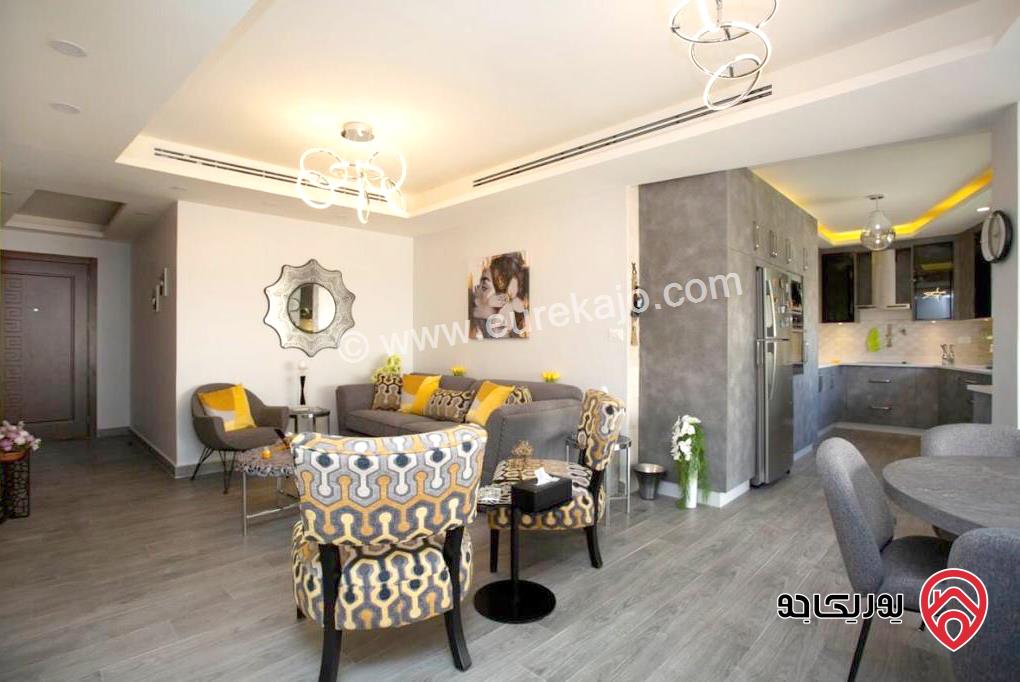 شقة مفروشة طابق أول مساحة 120م للإيجار في عمان - دير غبار