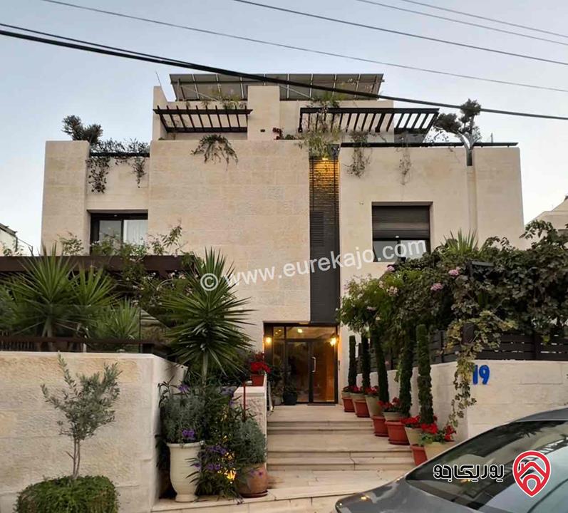 شقة مفروشة مساحة 275م للبيع في عمان - دابوق تبعد 600م عن مكتب الامير غاي بن محمد 