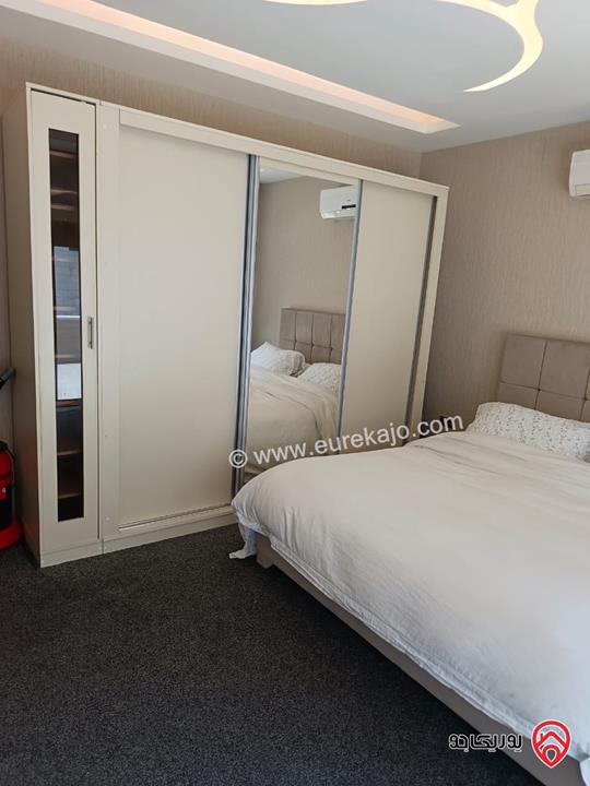 روووف مفروش طابق ثاني مساحة 150م داخلي و 200م خارجي للإيجار في عمان - عبدون الشمالي من المالك مباشرة