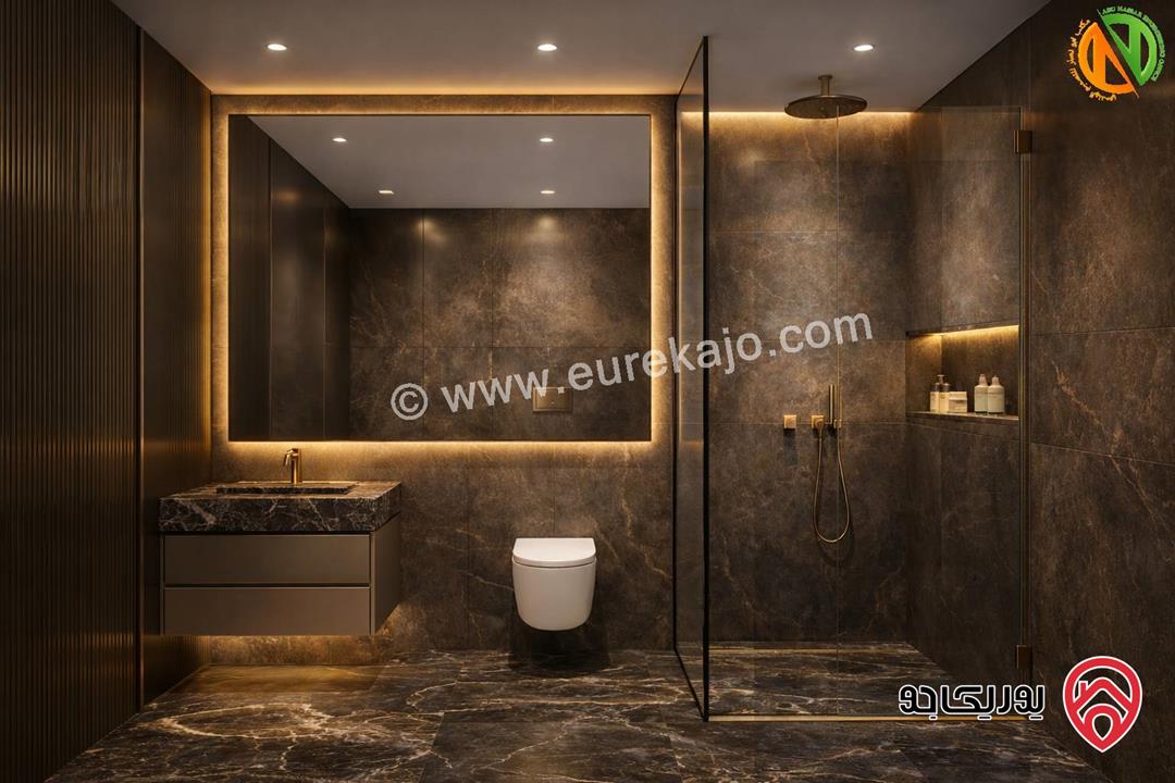 فلل متلاصقة مساحة 600م على أرض 1500م للبيع في عمان - عبدون الوسطاني