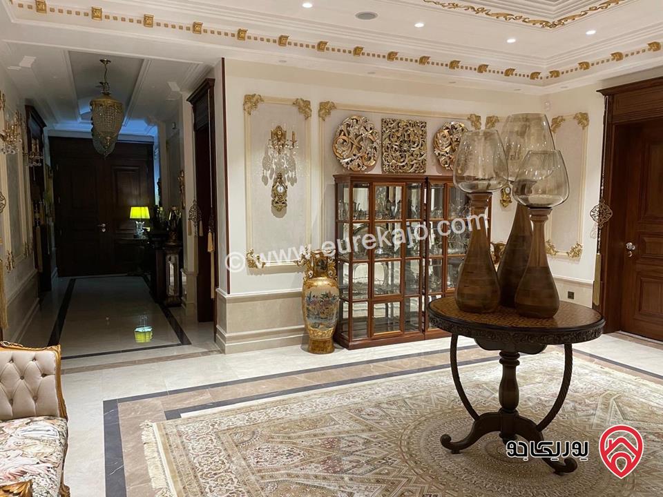 قصر فاخر مساحة البناء 2000م على أرض 2 دونم و 650م للبيع في عمان - دابوق 