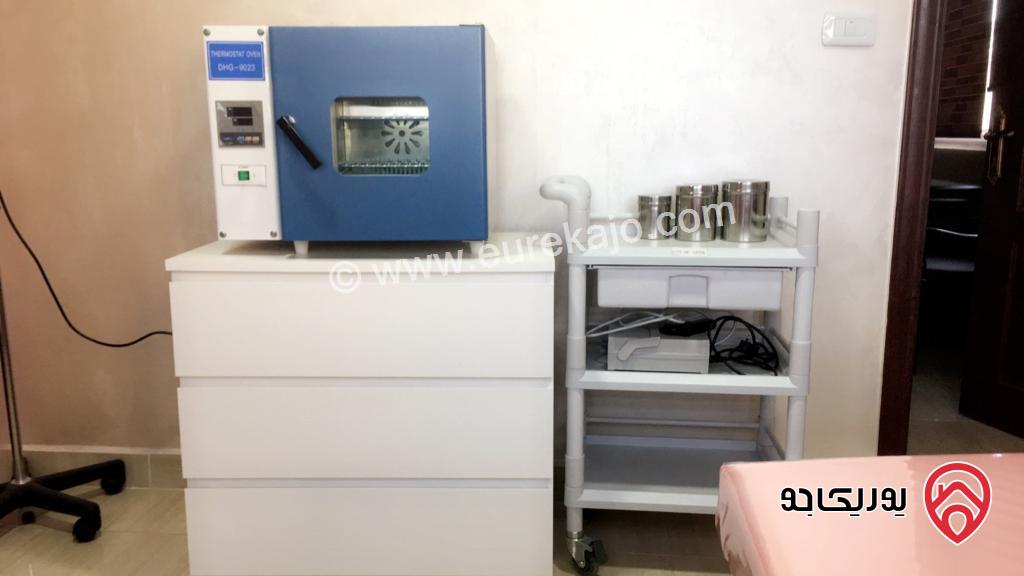 عيادة طبية مساحة 70م للبيع في منطقة جبل الحسين - بالقرب من مستشفى الامل 