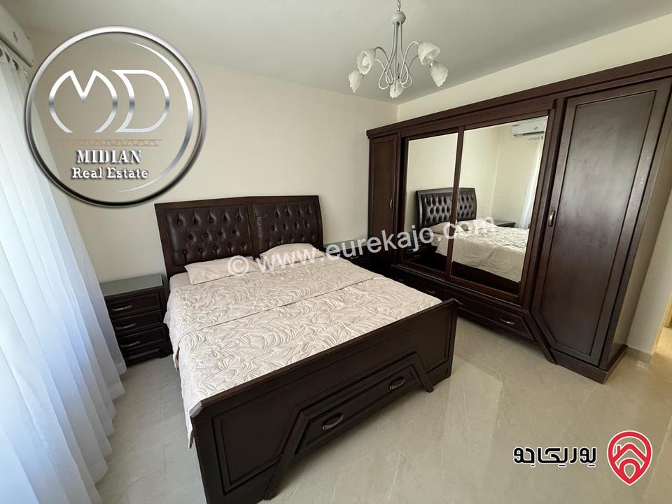 شقة مفروشة للايجار في عمان - ام السماق مساحة 150م طابق ثاني تشطيبات وفرش سوبر ديلوكس اطلالة جميلة بسعر مميز