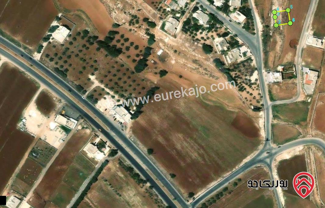 قطعة ارض مساحة 513م للبيع من أراضي ناعور /ام البساتين  قريبة من الشارع الرئيسي