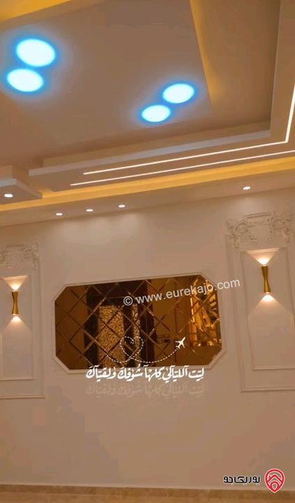منزل مستقل مساحة الارض 500م مساحة البناء 222م للبيع في المفرق