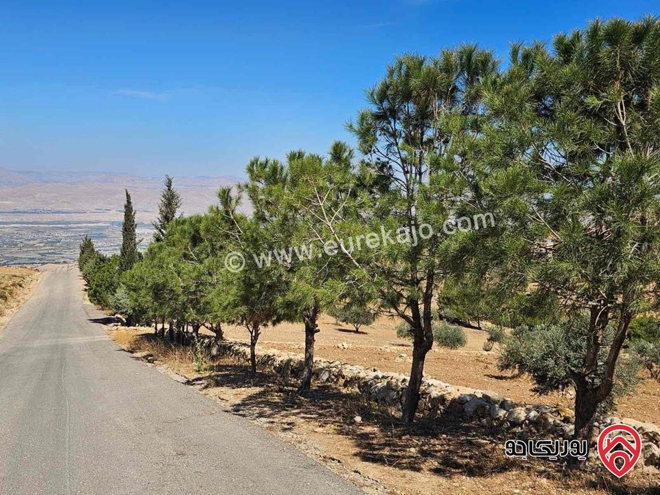 قطعة ارض مساحة 3 دونم و 500م للبيع في جبال السلط الصبيحي منطقة ميسرا الاجمل بالمنطقة والاقل سعر من  المالك مباشرة ودون عمولات  