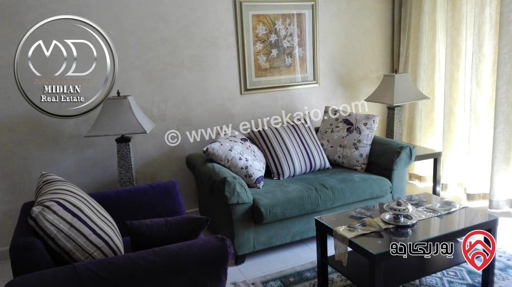 شقة مفروشة طابق ثاني مساحة 90م مع مسبح للبيع في عمان - دير غبار