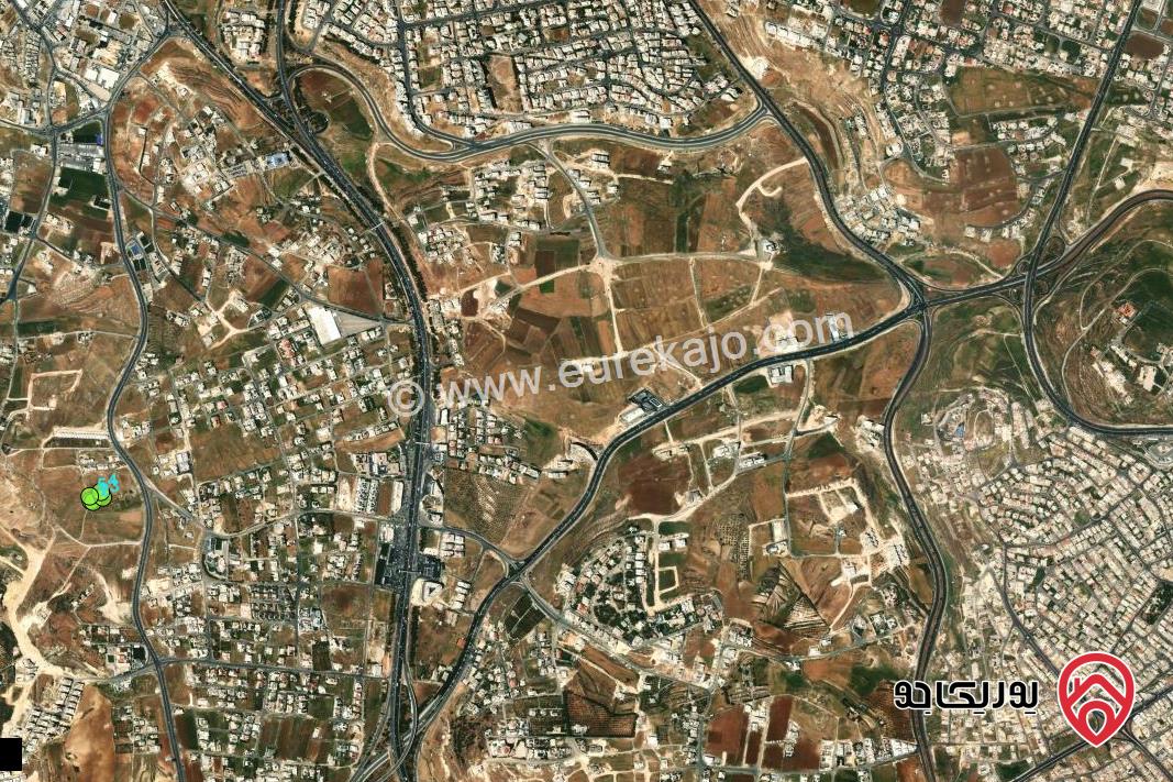 قطعة أرض استثمارية سكنية مساحة 989م للبيع من أراضي غرب عمان وادي السير حوض الدمينة