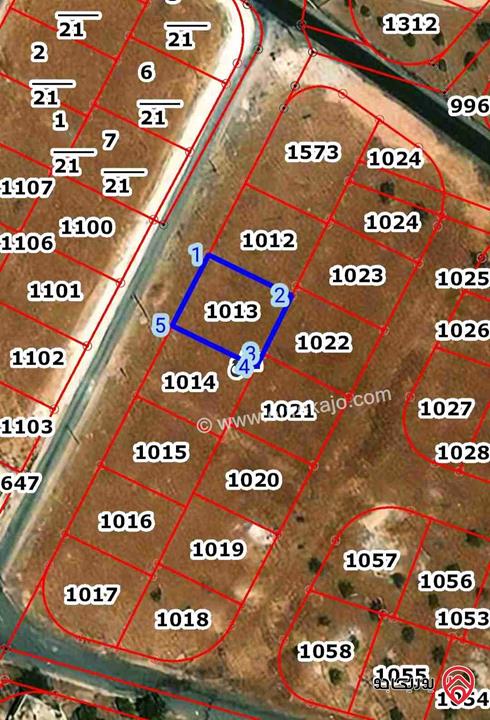 قطعة ارض مميزة مساحة 500م للبيع من أراضي جنوب عمان قرية نافع