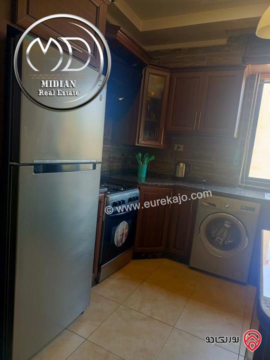 شقة مفروشة للايجار في عمان - دير غبار مساحة 130م تشطيبات وفرش سوبر ديلوكس اطلالة جميلة بسعر مميز