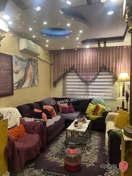  شقة أرضية مساحة 150م داخلي مع مستودع تجاري 70م للبيع في عمان – ضاحية الامير حسن